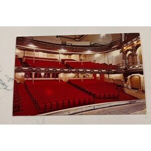 Vintage Mishler Theatre Altoona PA Postcard Dexter‎ Press Interior View 48753-C